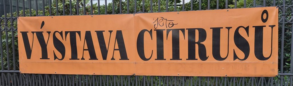 Výstava citrusů Praha